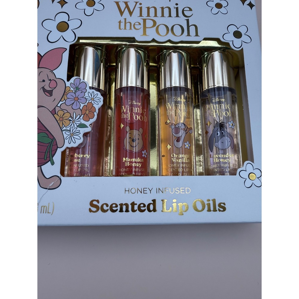Disney Winnie the Pooh Taste Beauty Eyeshadow Palette Lip Oil Cosmetic Bag Set - Picture 3 of 14